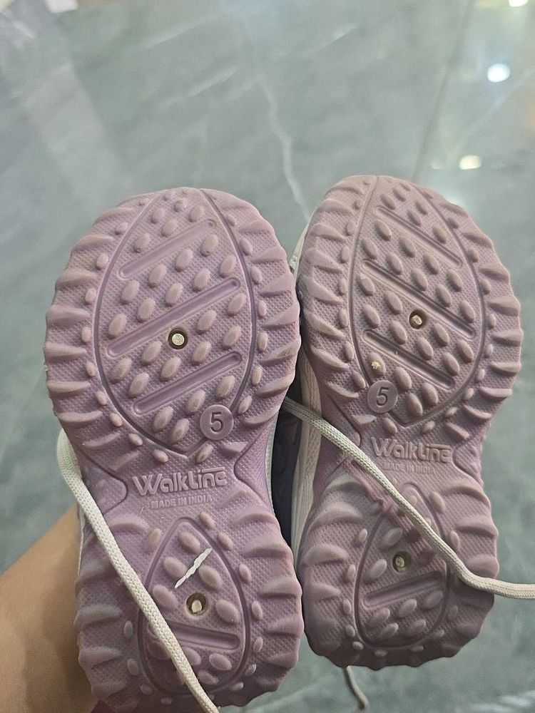 Cute Lilac &amp; White Sneakers