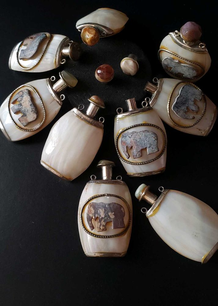 Vintage Perfume Bottle Pendant (One In 850)