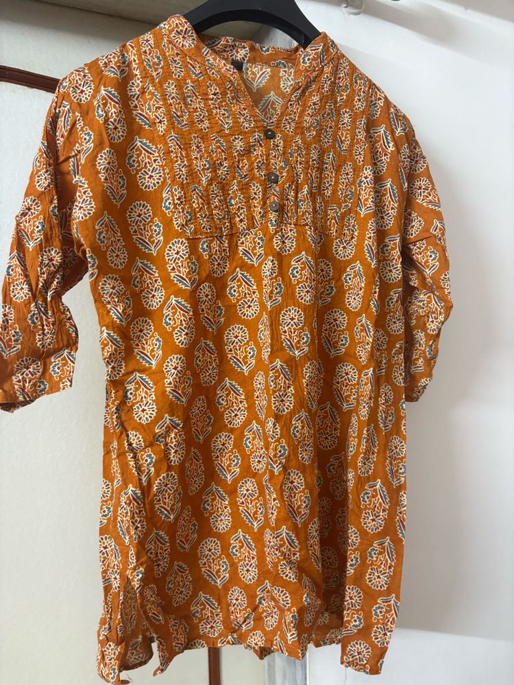 Ajrak Printed Kurta