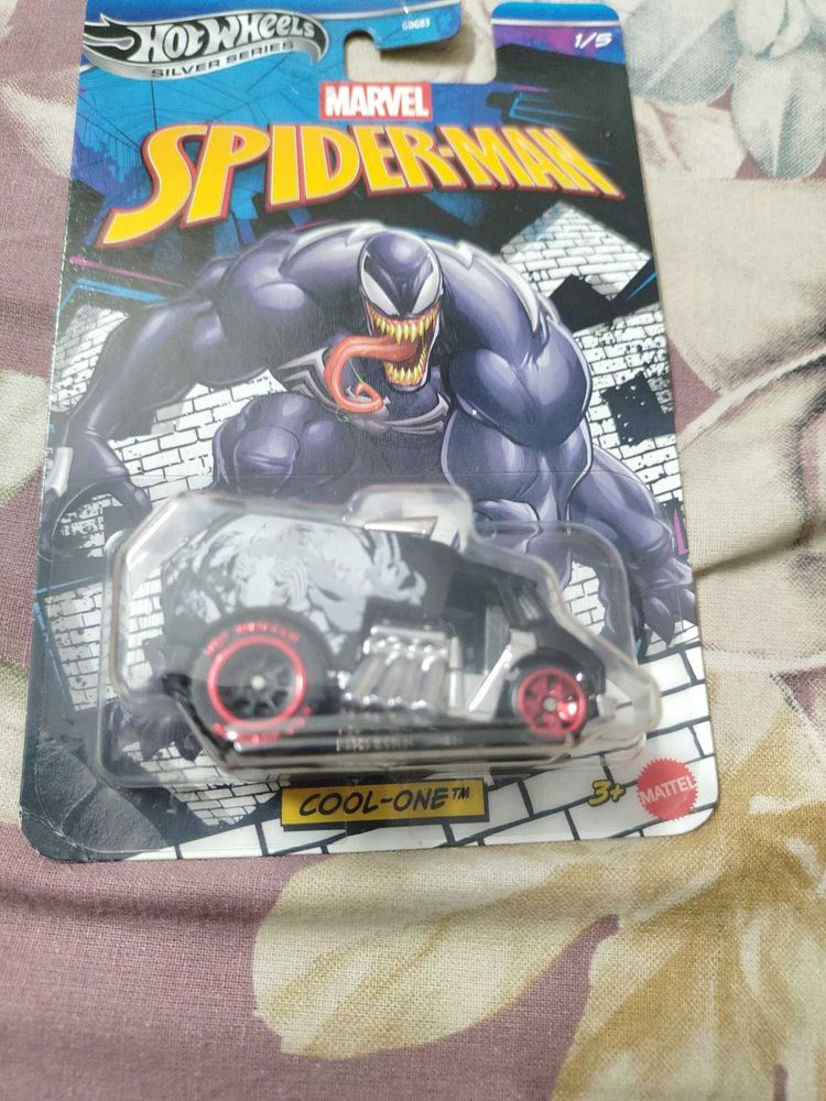cool one venom hotwheels silver series