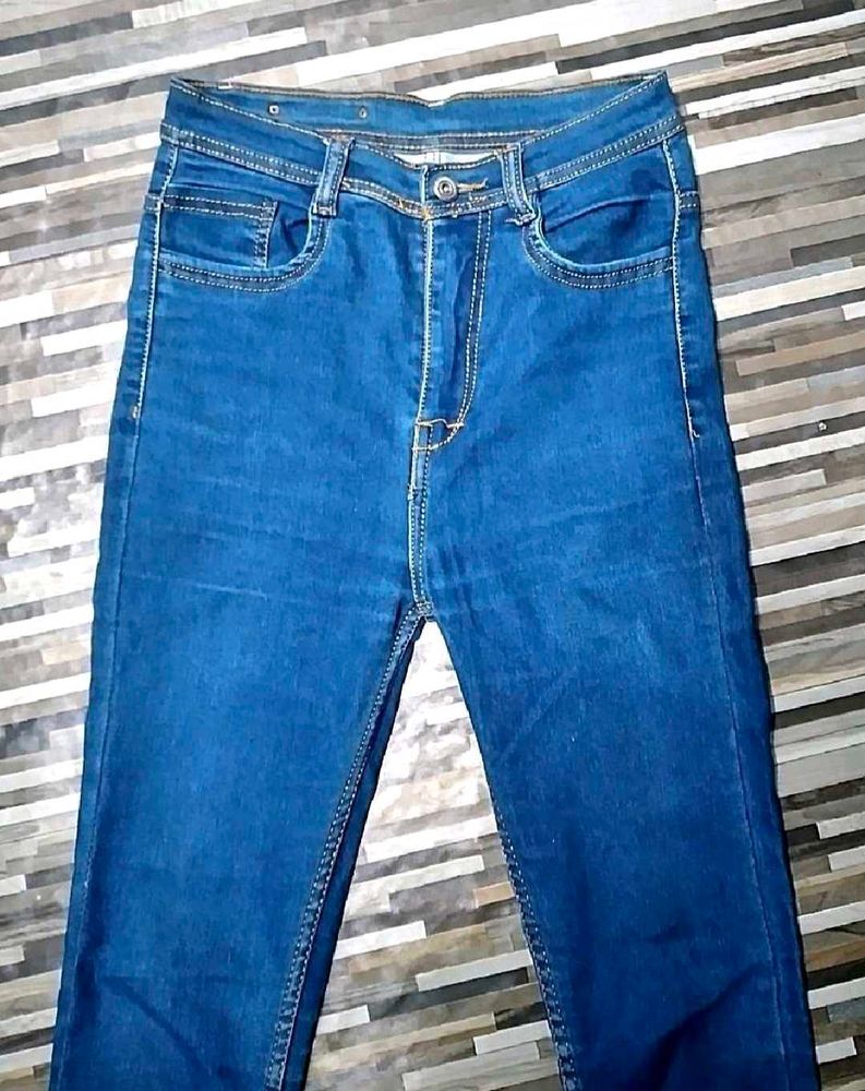 Classic Blue Denim Jeans