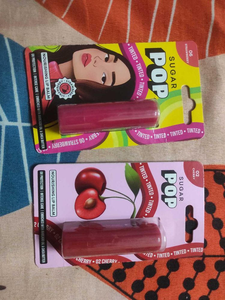 Sugar Pop Tinted Lip Balm Duo