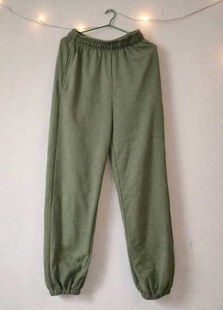 Green Comfy Joggers