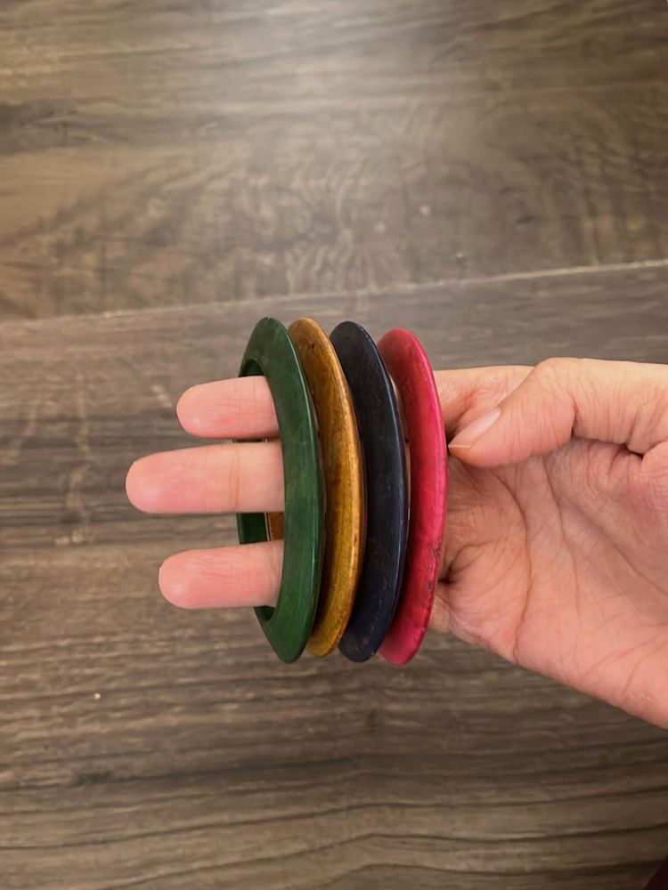 Colorful Bangle Set of Four