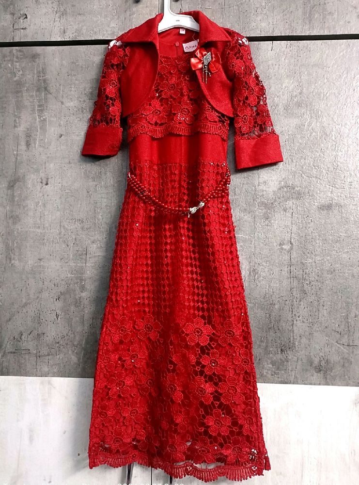 Party Gown&amp; Shrug 24 Chest Size