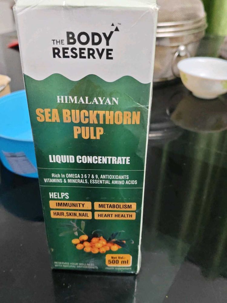 The Body Reserve Sea Buckthorn Pulp