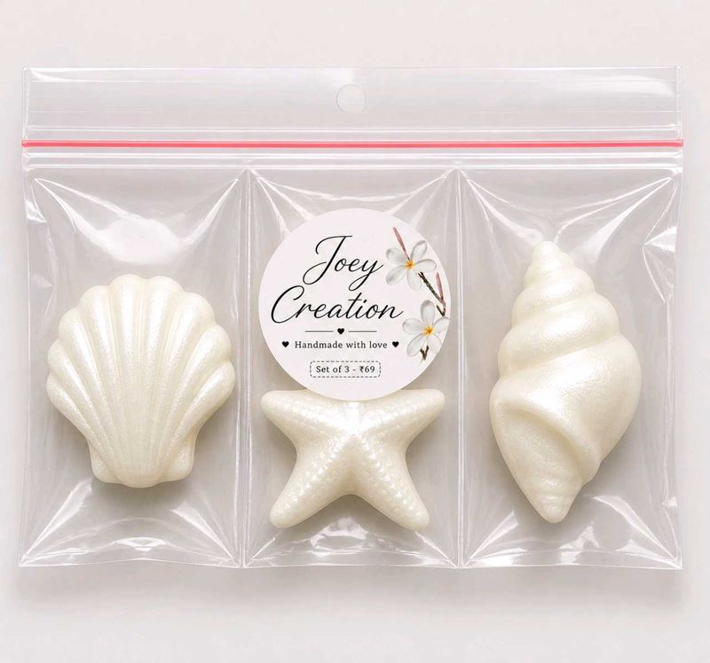 Seashell &amp; Starfish Soap Set