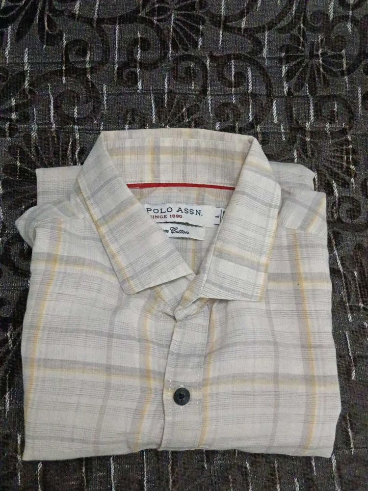 Polo Assn. Plaid Casual Shirt