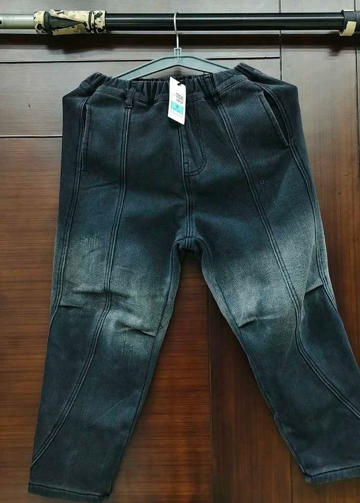 Black Wash warm Denim Jeans