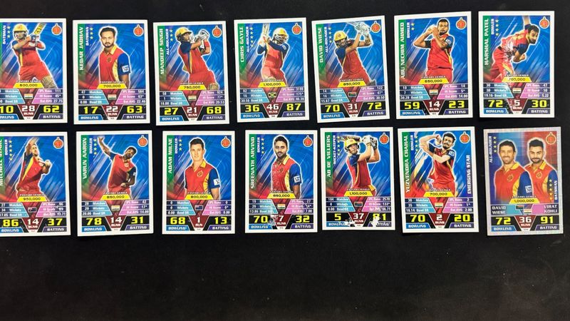 Cricket Attax 2016 Complete Base Set
