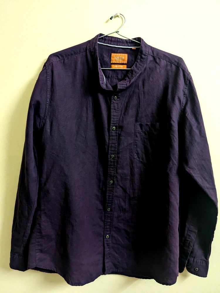 SPIRITUS Men Purple 💜 Shirt