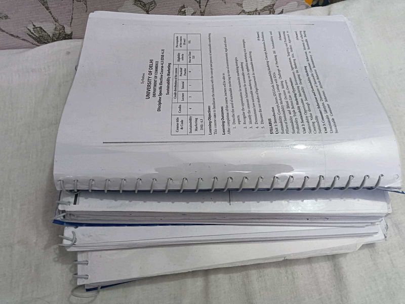 University of Delhi Course Material