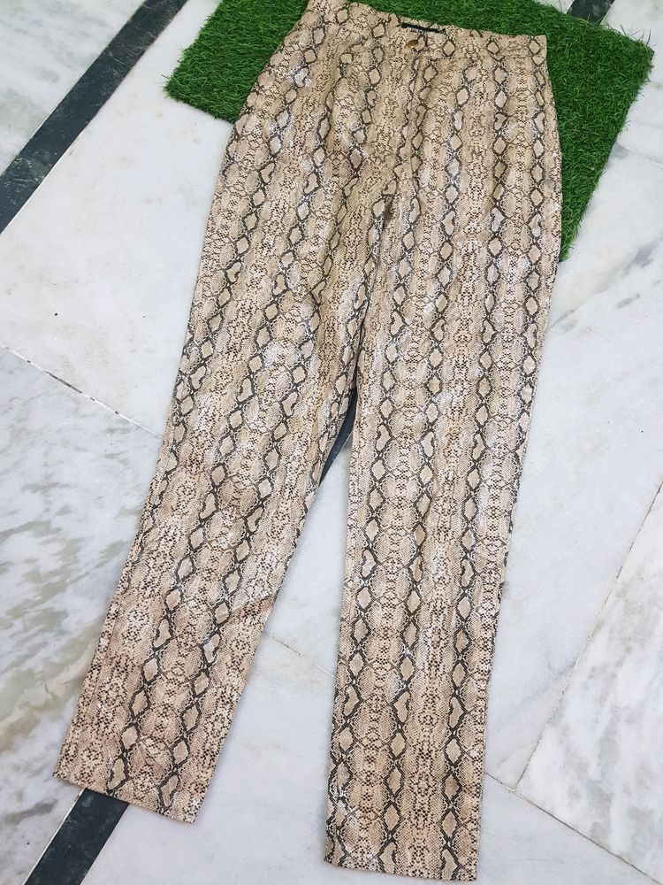 Prettylittlethings Snake Print Pants