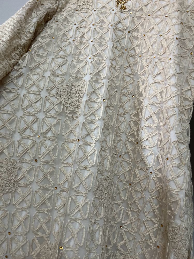 Embossed Embroidered Kurta For Any Occasion