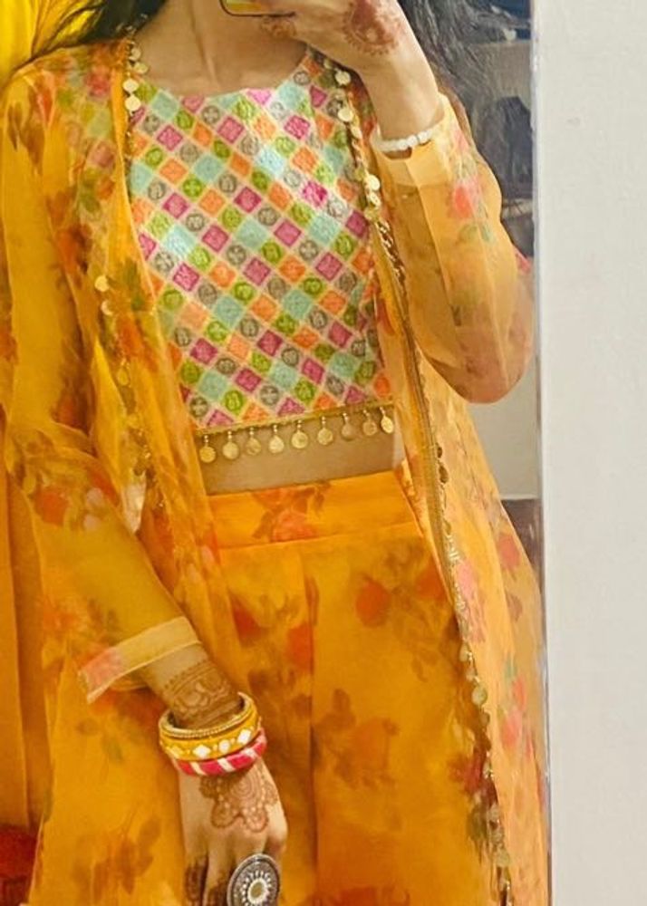 Yellow Floral Co-ord Set
