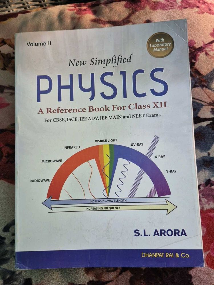 SL Arora - Class XII Volume II
