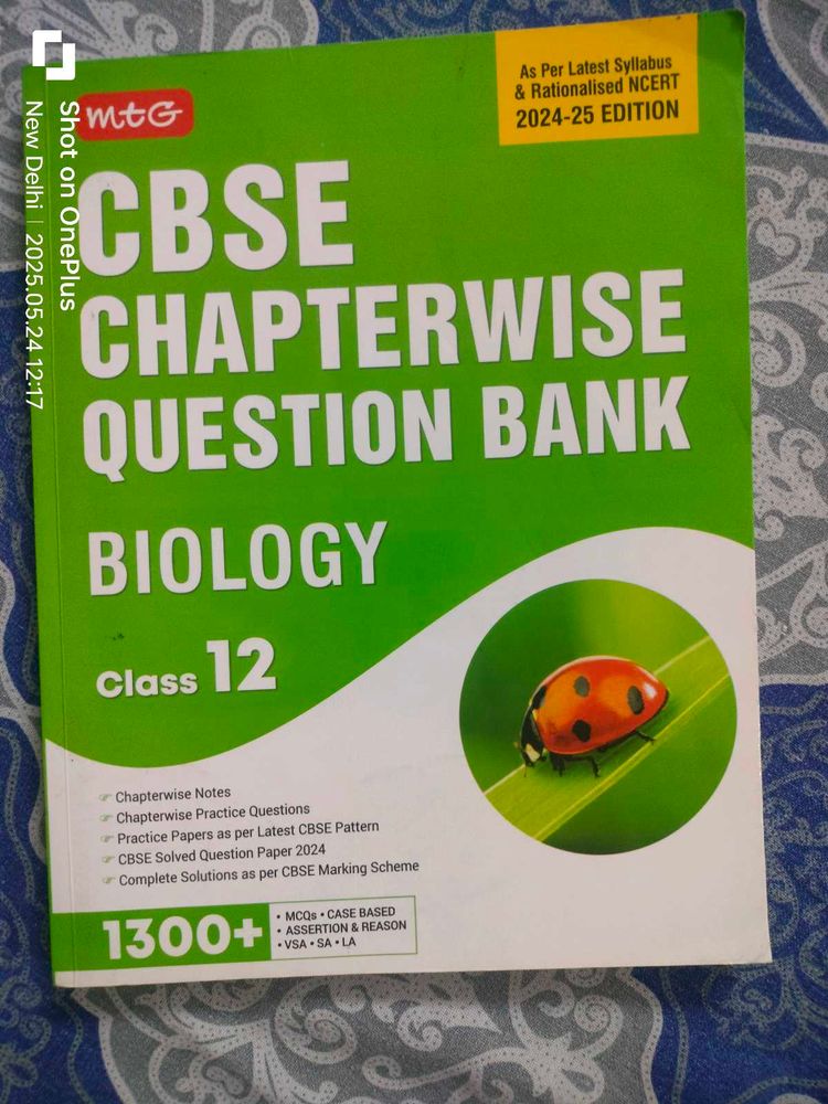 MTG BIOLOGY TOPICWISE BOOK