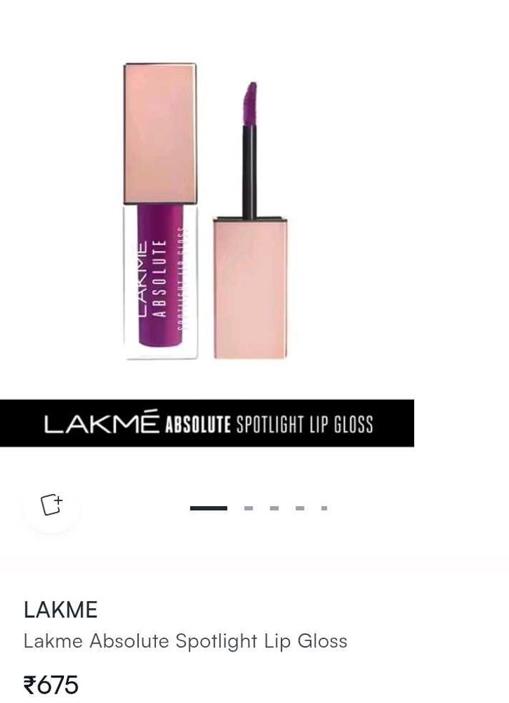 Lakme Absolute Spotlight Lip Gloss - Very Berry