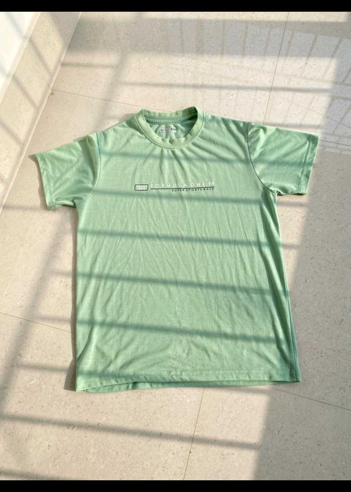 Mint Green F1 Graphic T-Shirt