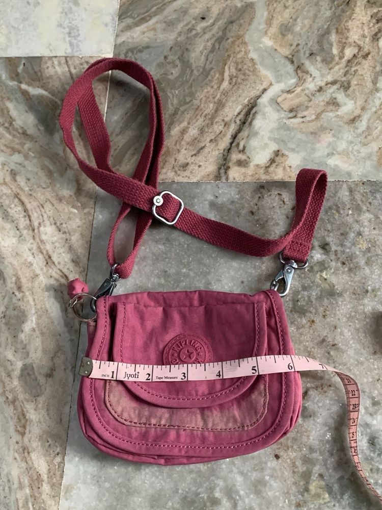 Kipling Pink Crossbody Bag