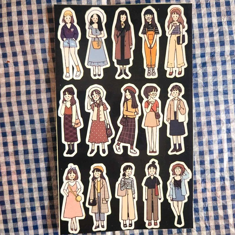 Korean Vibes Aesthetic Sticker🌷