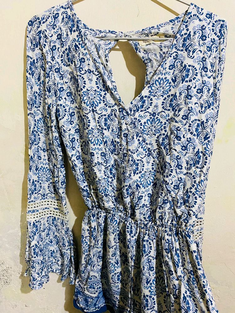 Hollister Women Dungree Dress