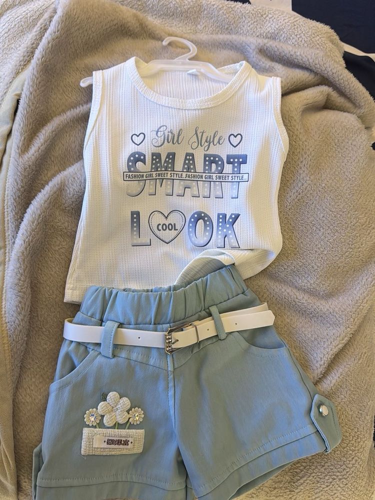 Cute Girl's "Smart Look" Outfit