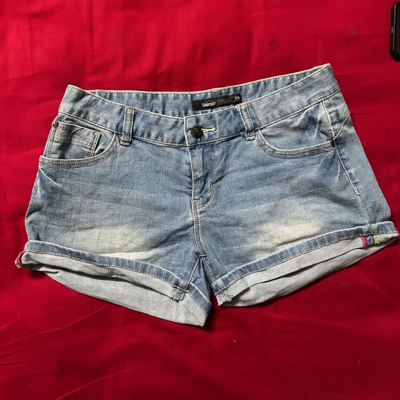 Light Wash Denim Shorts