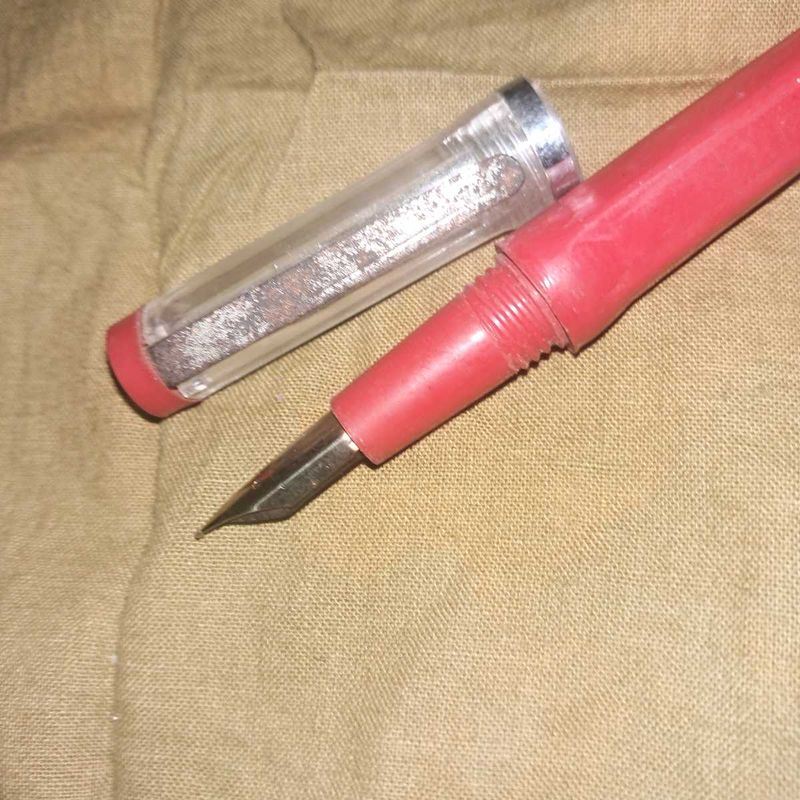 Vintage Red Fountain Pen