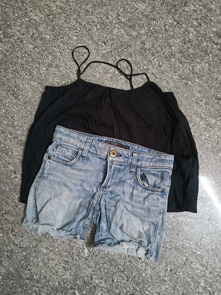 Shorts And Top Set