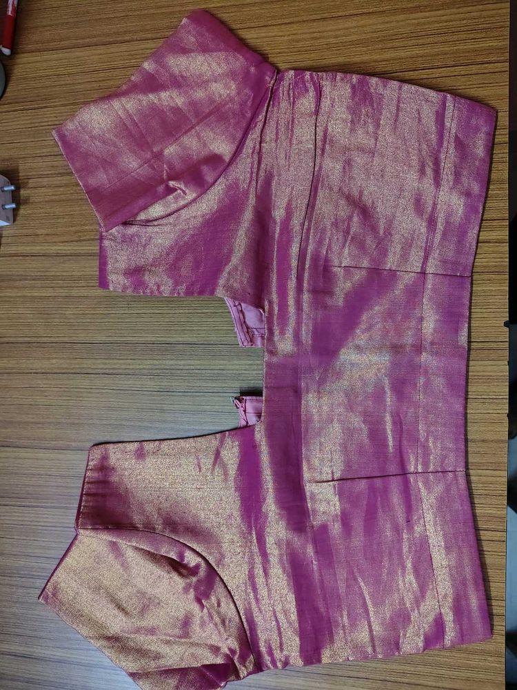 Elegant Silk pink  Blouse