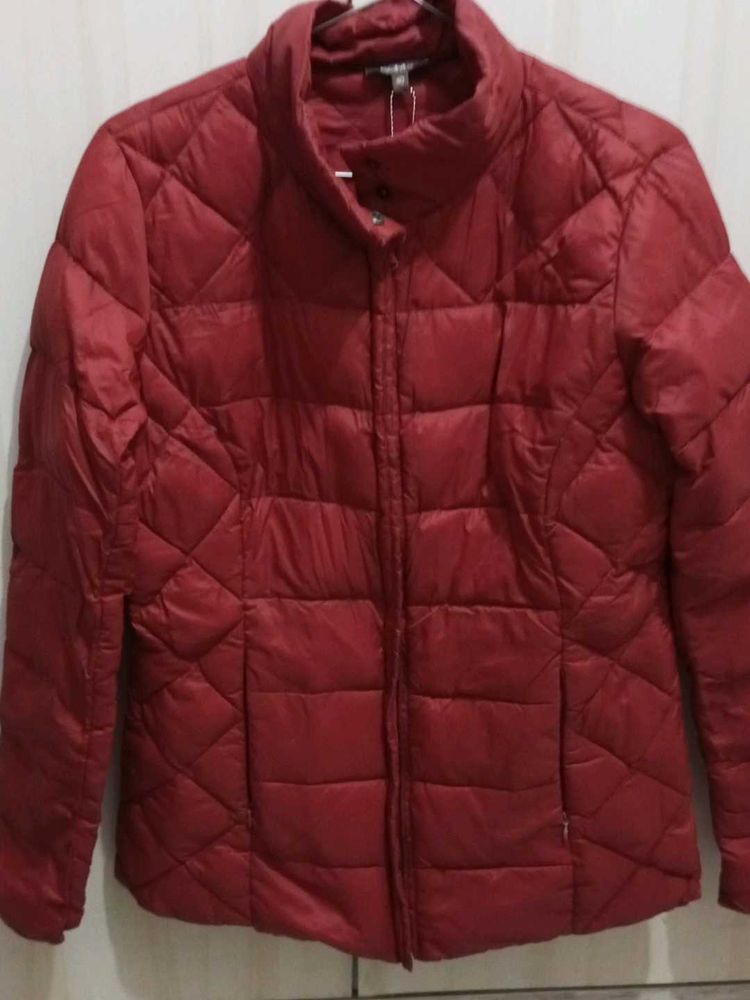 Red Puffer Jacket
