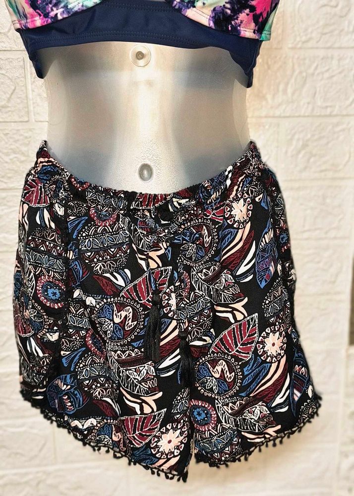 Printed Boho Shorts