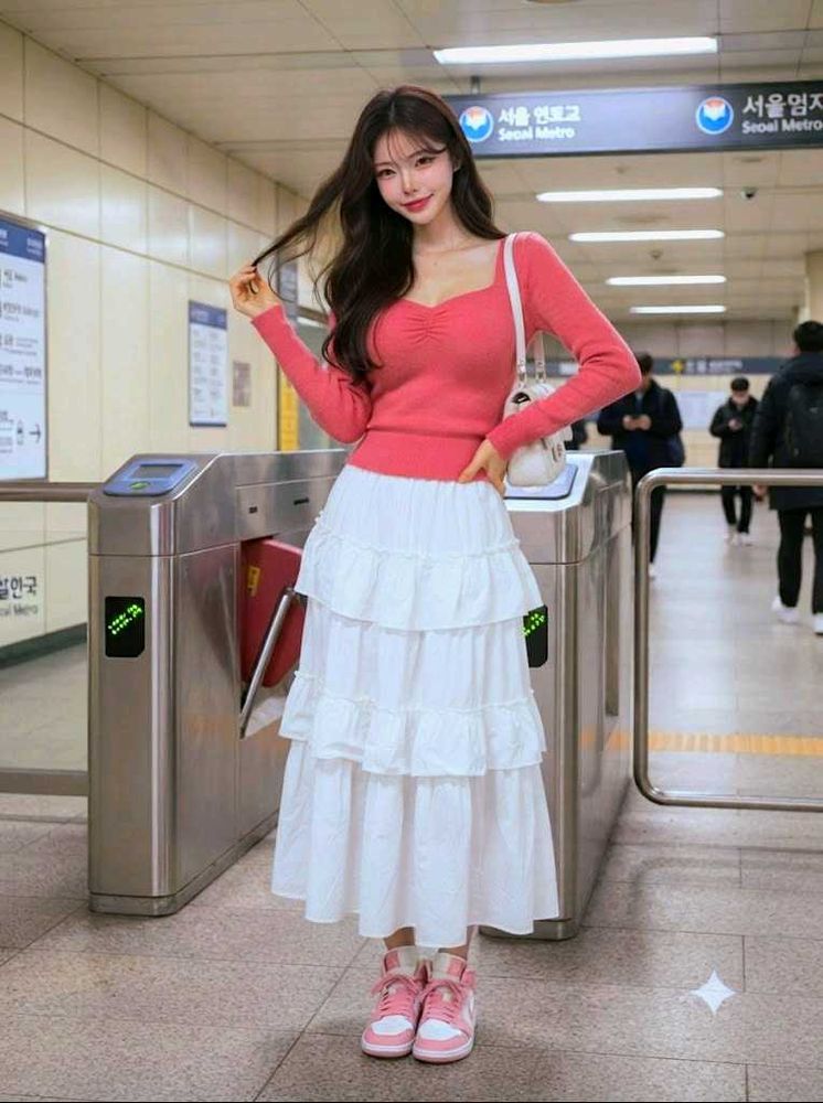 Pink Ruched Sweetheart Neck Knit Sweater Crop Top