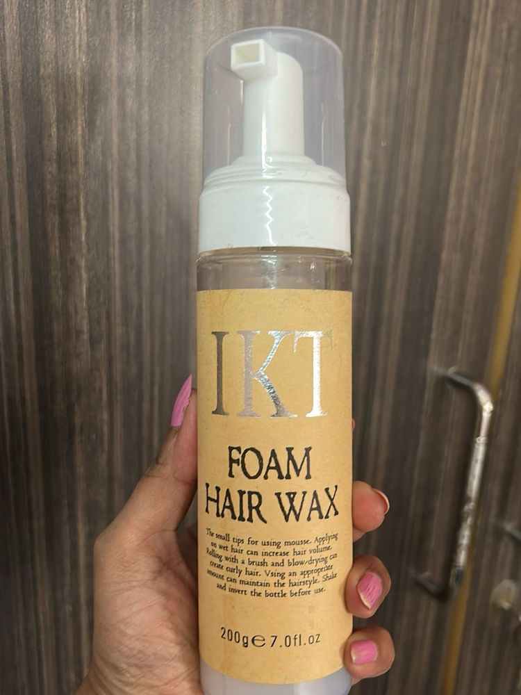 IKT Foam Hair Wax