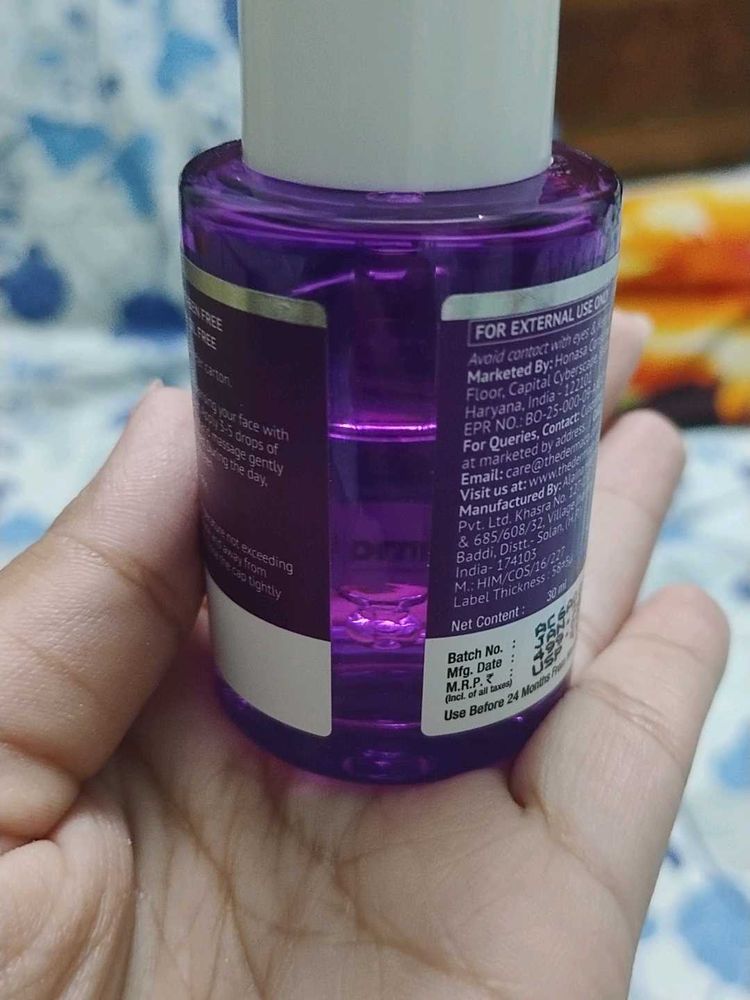 2% Salicylic Acid face serum for active acne