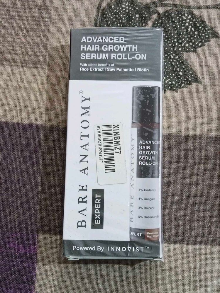 Bare Anatomy Advanced Hair Growth Serum Roll