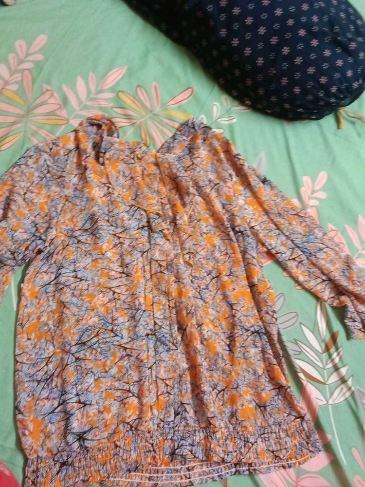 Chic Printed Blouse