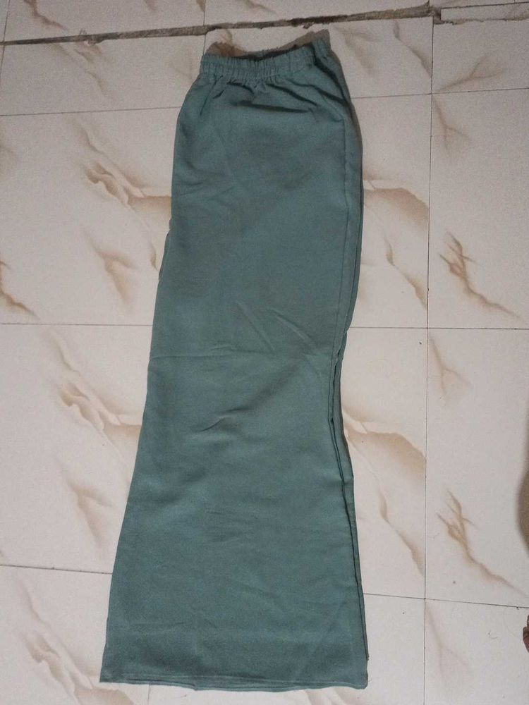 Women's Green Palazzo Pants