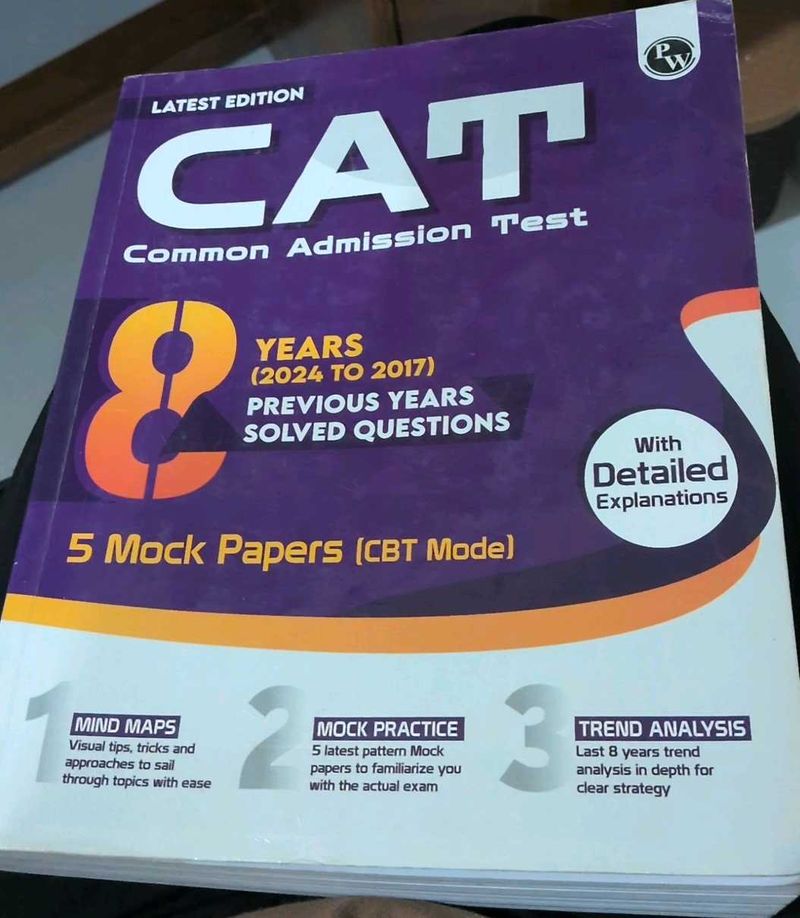 CAT Common Admission Test Prep Book