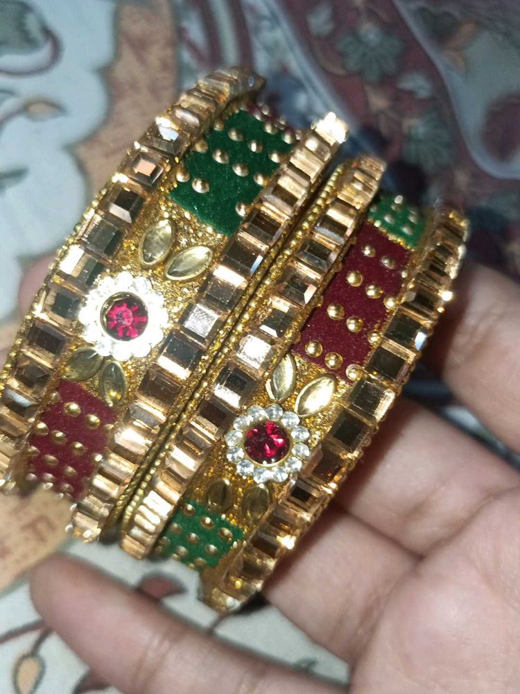 Exquisite Indian Bangle Set