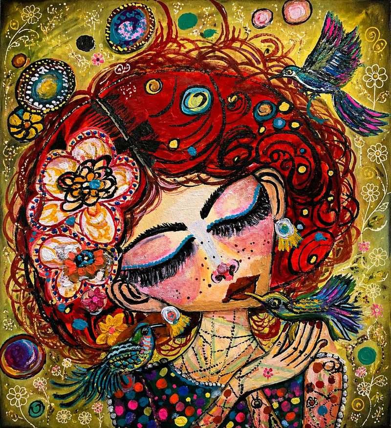 Whispers of Humming Hearts Artwork