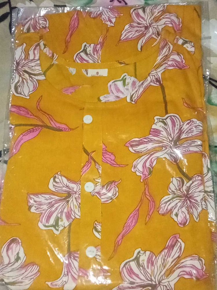 Floral Print Maxi Dress-XXL