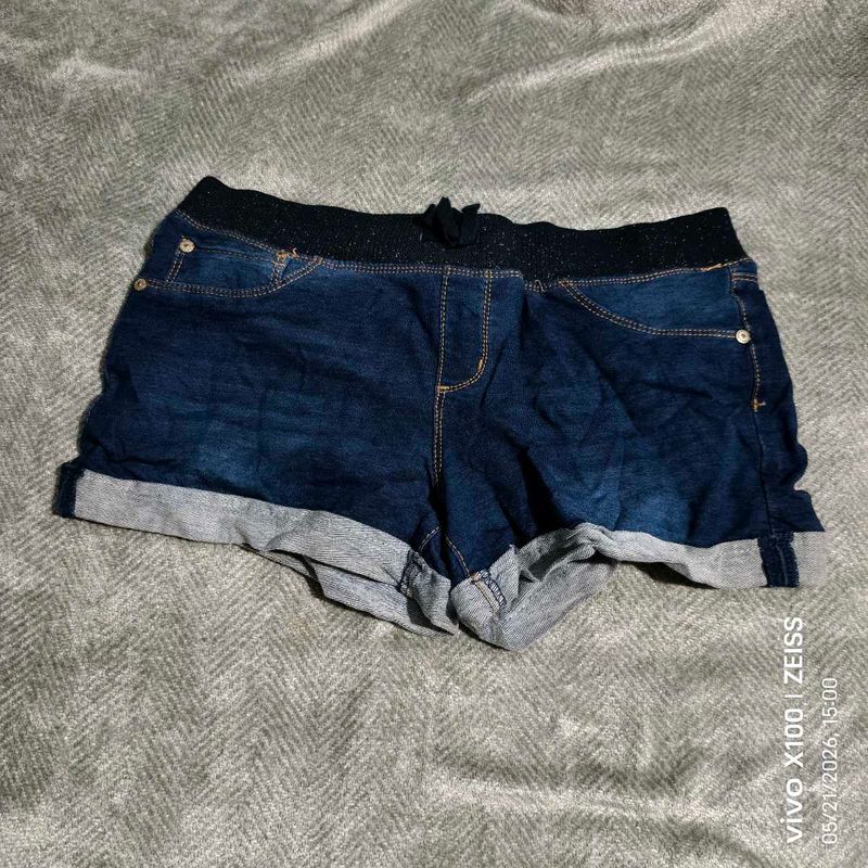denim shorts