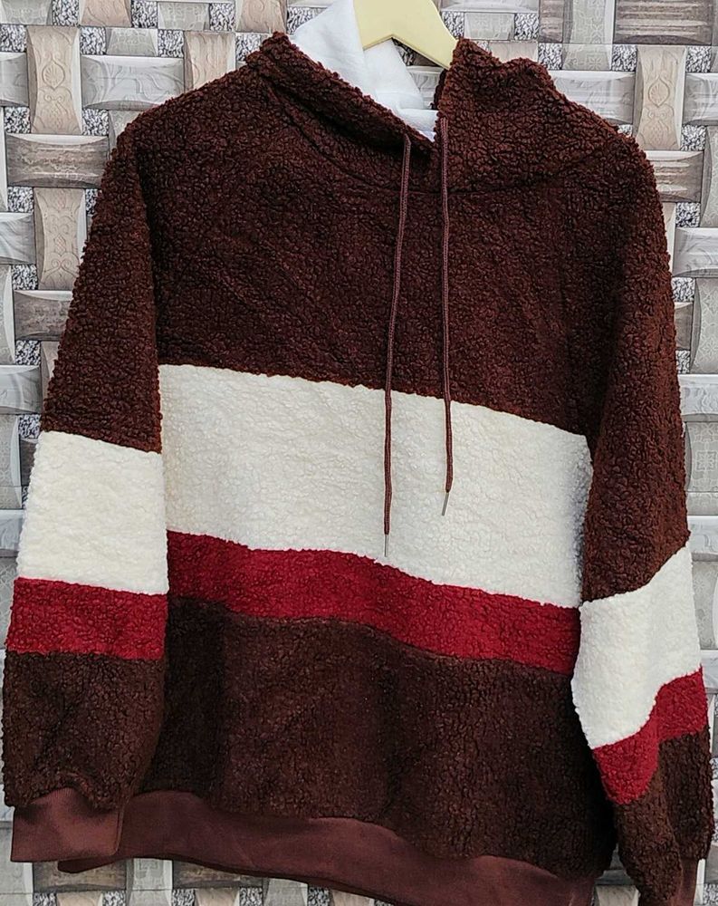 Cozy Colorblock Sherpa Hoodie