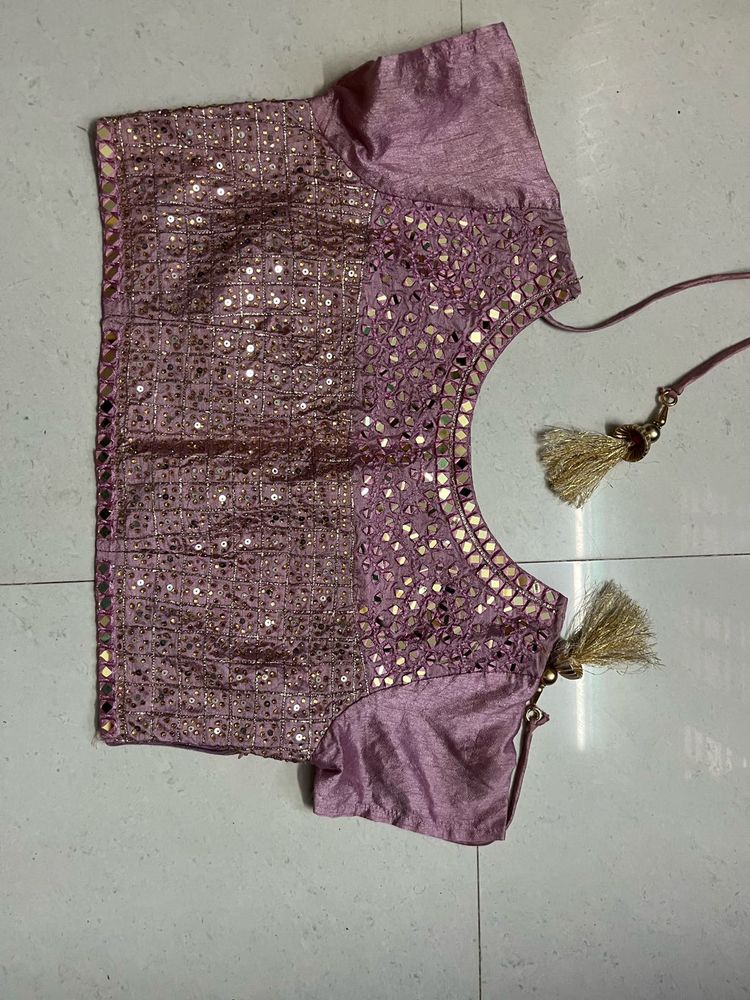 Mirror Work Blouse with lining