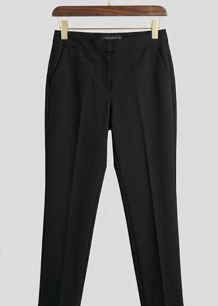 Classic Black Tailored Trousers