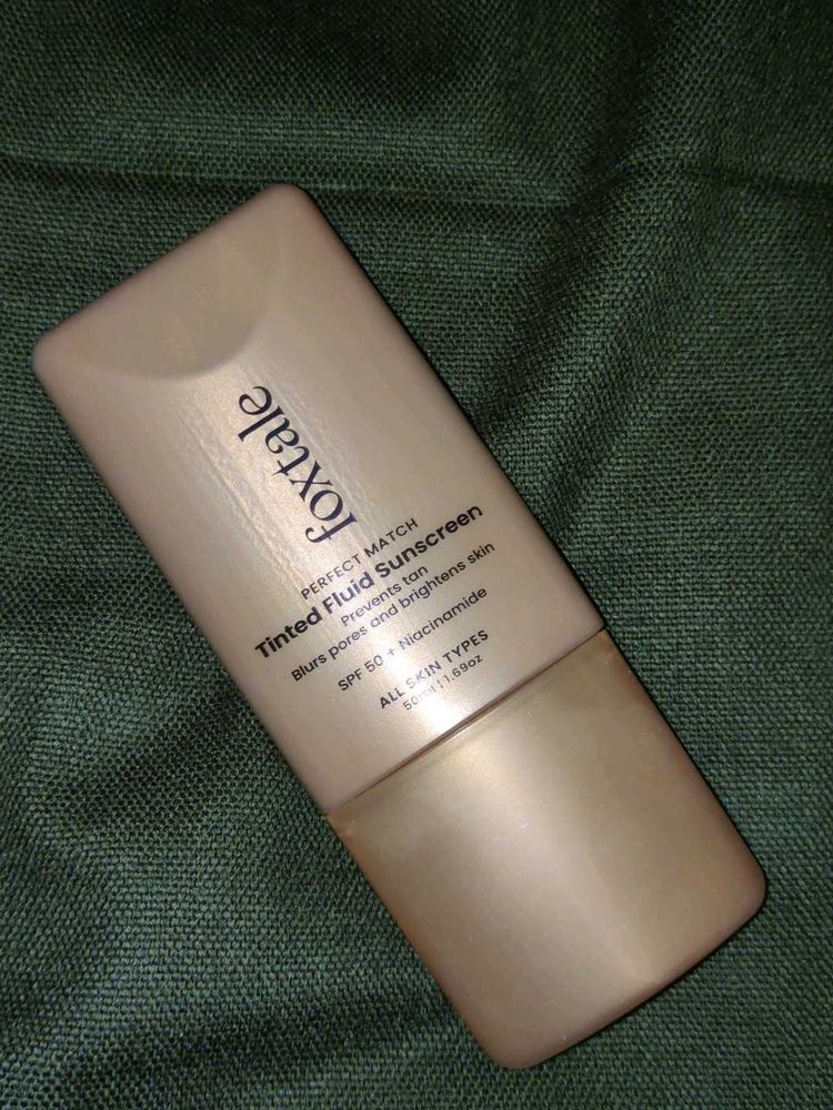 Foxtale Tinted Fluid Sunscreen