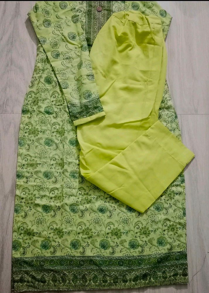 Kurta Pant With Dupatta Set For Women