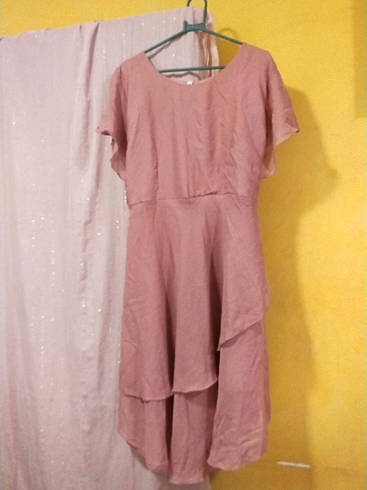 Elegant Pink Dress